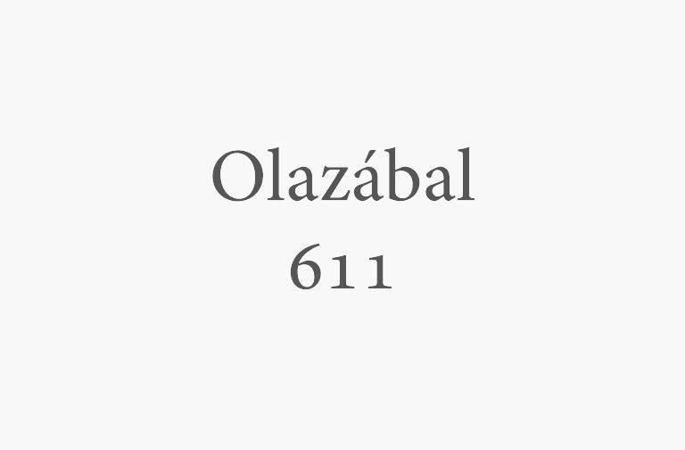 Olazabal 611 Project